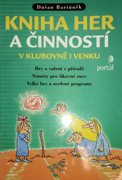 Kniha her a činností v klubovně i venku