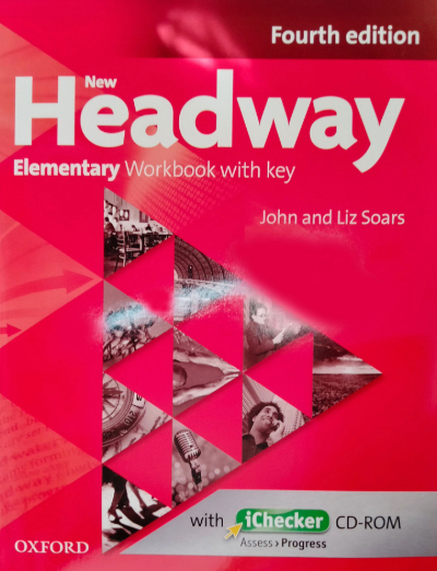 New Headway 4th edition Elementary Workbook with key with iChecker CD pack