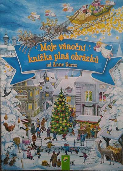 Moje vánoční knížka plná obrázků
