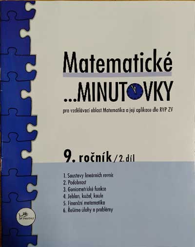 Matematické minutovky 9. ročník / 2. díl