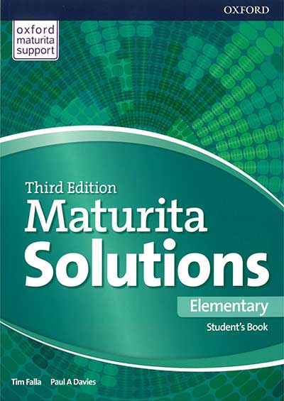 Maturita Solutions 3rd Edition Elementary Student’s book