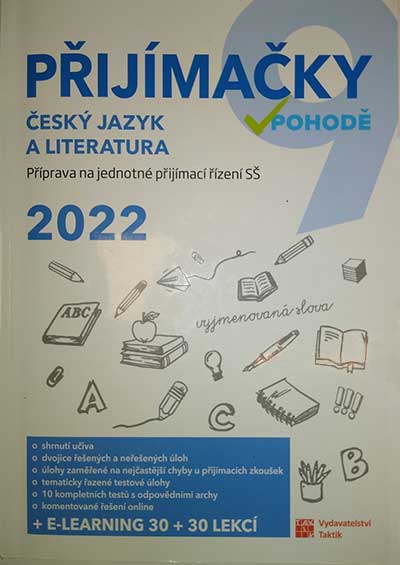 Přijímačky v pohodě 2022 Český jazyk a literatura