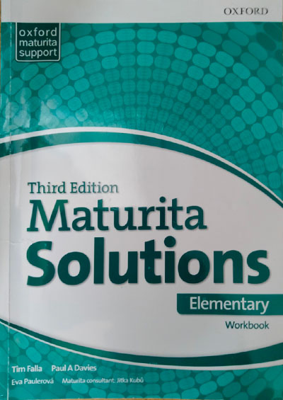 Maturita Solutions 3rd Edition Elementary Workbook