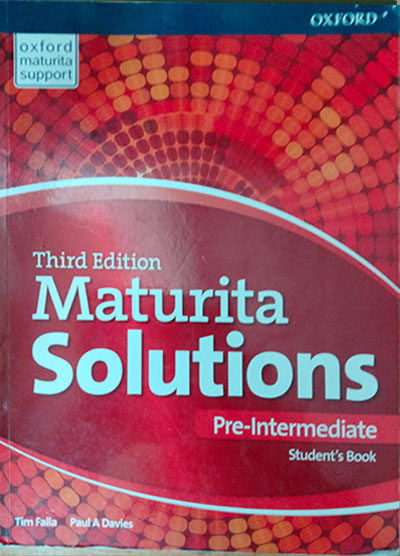 Maturita Solutions 3rd Edition Pre-Intermediate Student’s Book