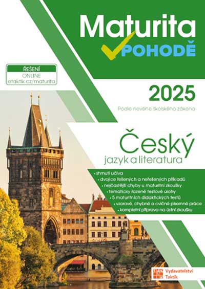 Maturita v pohodě - Český jazyk a literatura 2025