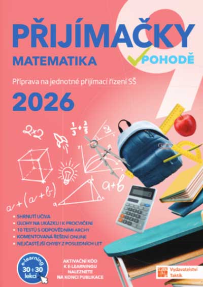 Přijímačky 9 Matematika + E-learning 2026