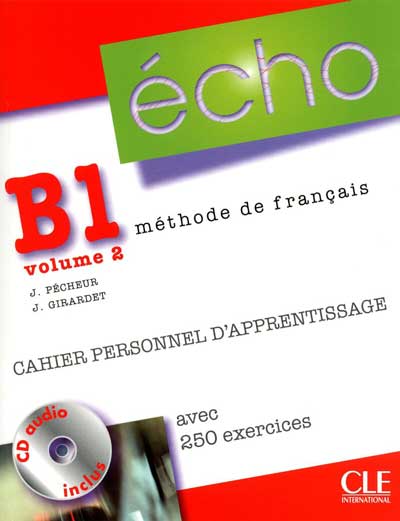 ECHO B1.2 CAHIER PERSONNEL+CD