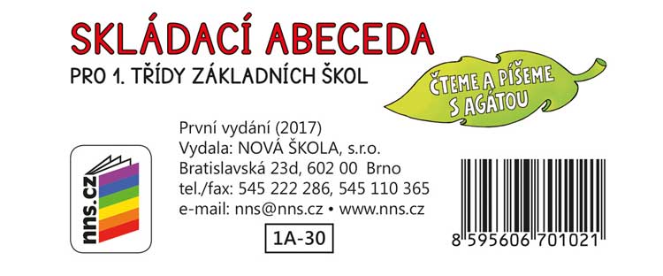 Skládací abeceda Čteme a píšeme s Agátou