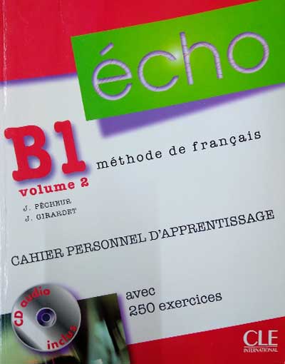 ECHO B1.2 CAHIER PERSONNEL+CD