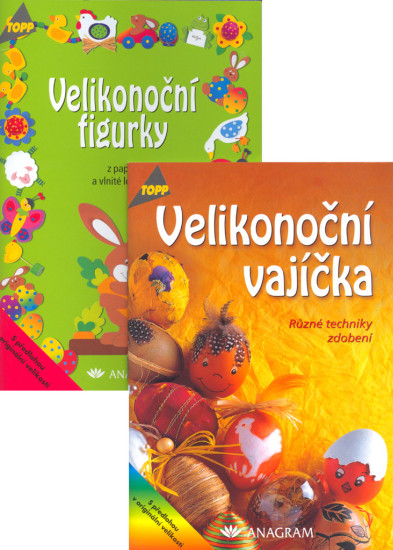 Balíček 2ks Topp Velikonoční figurky + Velikonoční vajíčka