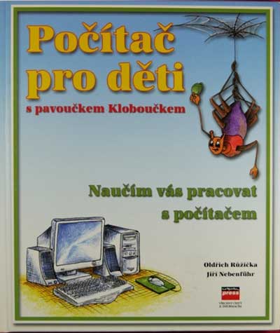 Počítač pro děti s pavoučkem Kloboučkem
