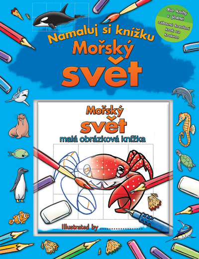 Mořský svět - Namaluj si knížku