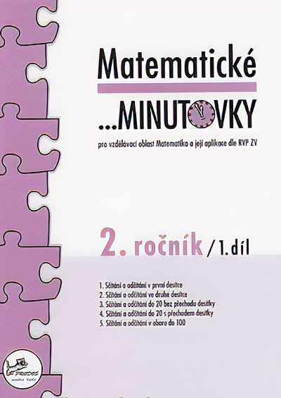 Matematické minutovky 2. ročník 1. díl