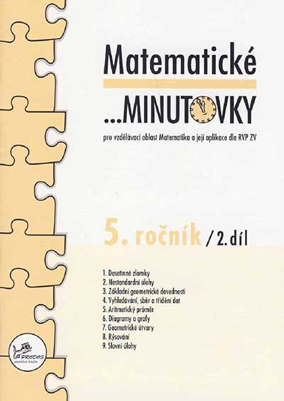 Matematické minutovky 5. ročník 2. díl