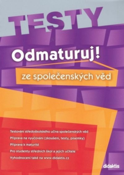Odmaturuj! Ze společenských věd Testy