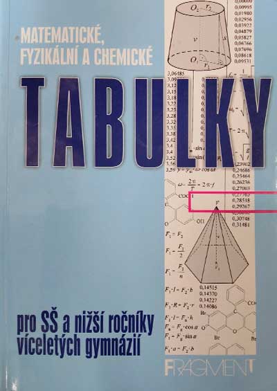 Matematické, fyzikální a chemické tabulky