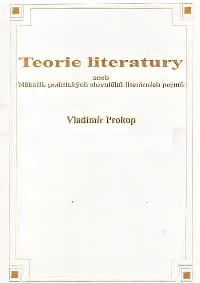Teorie literatury aneb Několik praktických slovníčků literárních pojmů