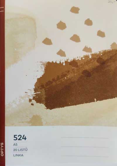 Sešit 524 linkovaný A5
