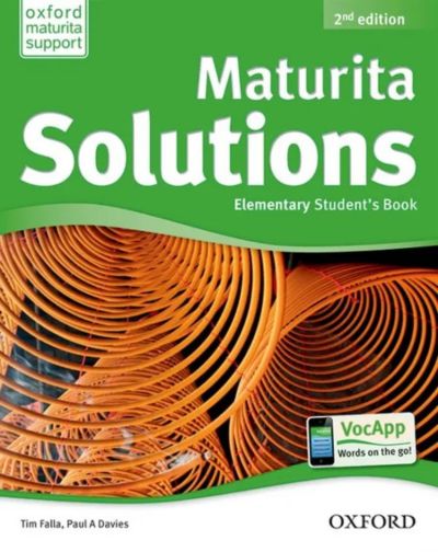 Maturita Solutions 2nd Edition Elementary Student's Book