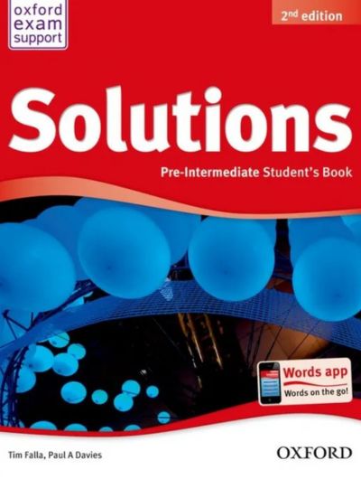Maturita Solutions 2nd Edition Pre-Intermediate Student's book