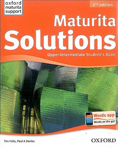 Maturita solutions 2nd Edition Upper-intermediate Student’s book