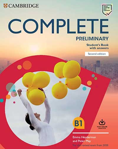 Complete Preliminary Second edition Student´s Book with answers with Online Practice