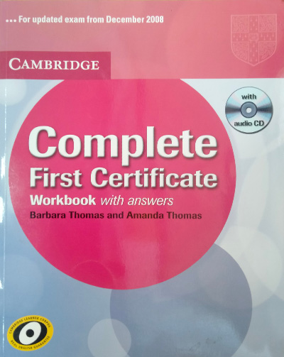 Complete first cestificate – Workbook with answers