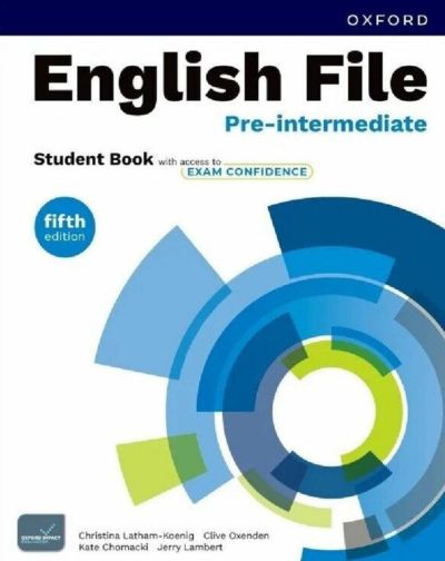 English File Fifth Edition Pre-Intermediate Student´s Book with access to Exam Confidence