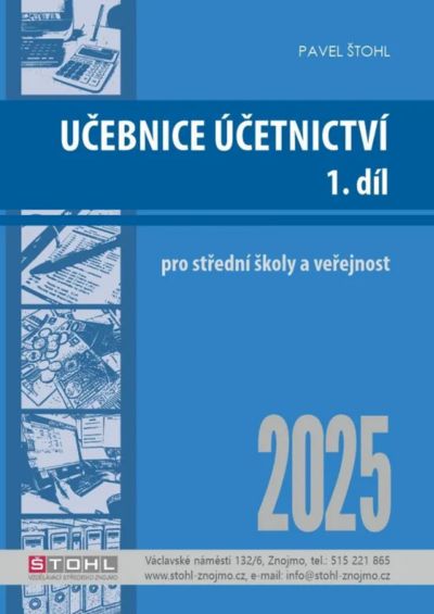 Učebnice Účetnictví I. díl 2025
